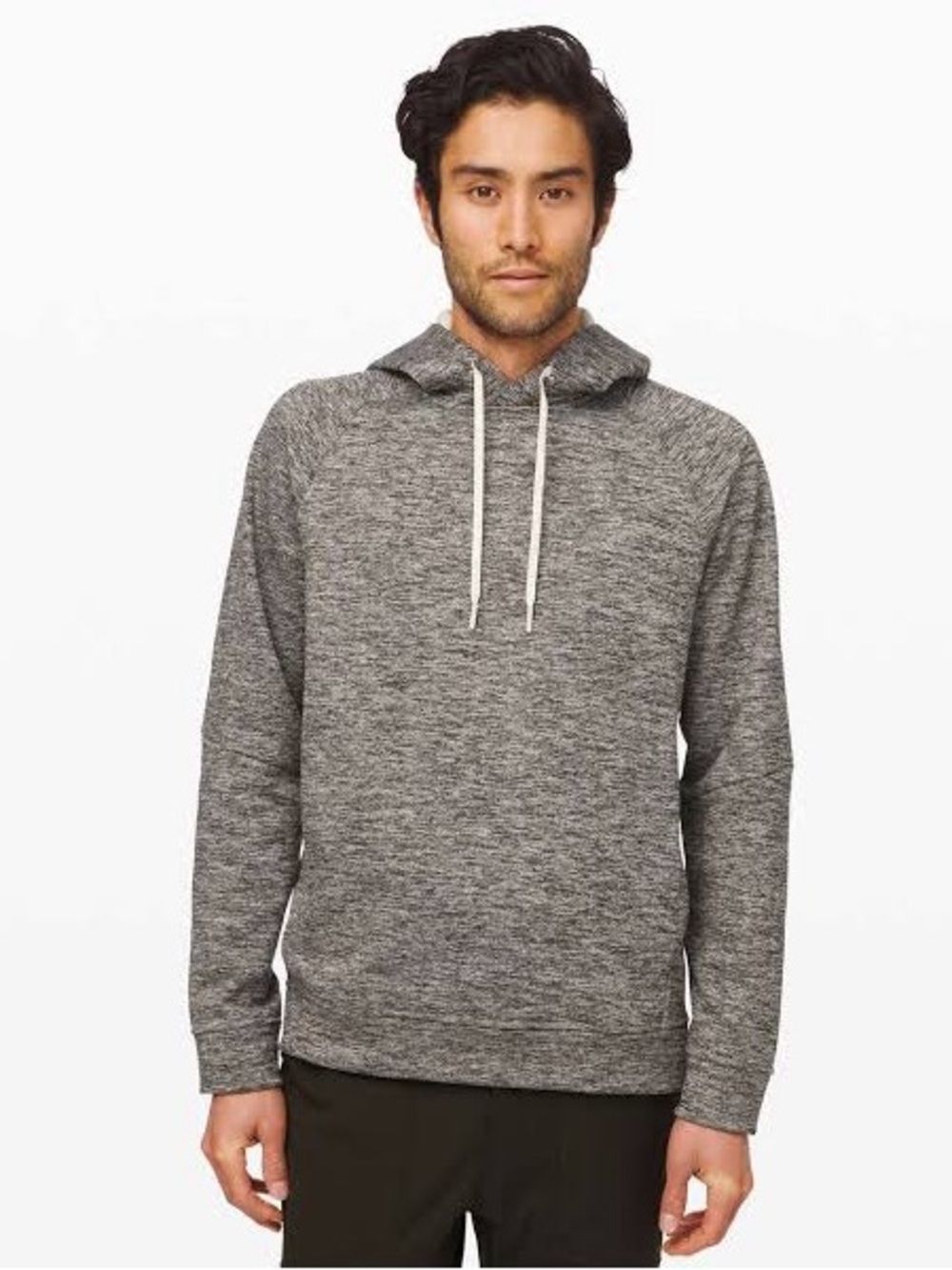 Lululemon City Sweat Pullover Hoodie in Heathered Muslin